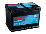 TUDOR AKÜ 12V 70 AH 760A START STOP EFB L03 (278x175x190) SULU SIFIR